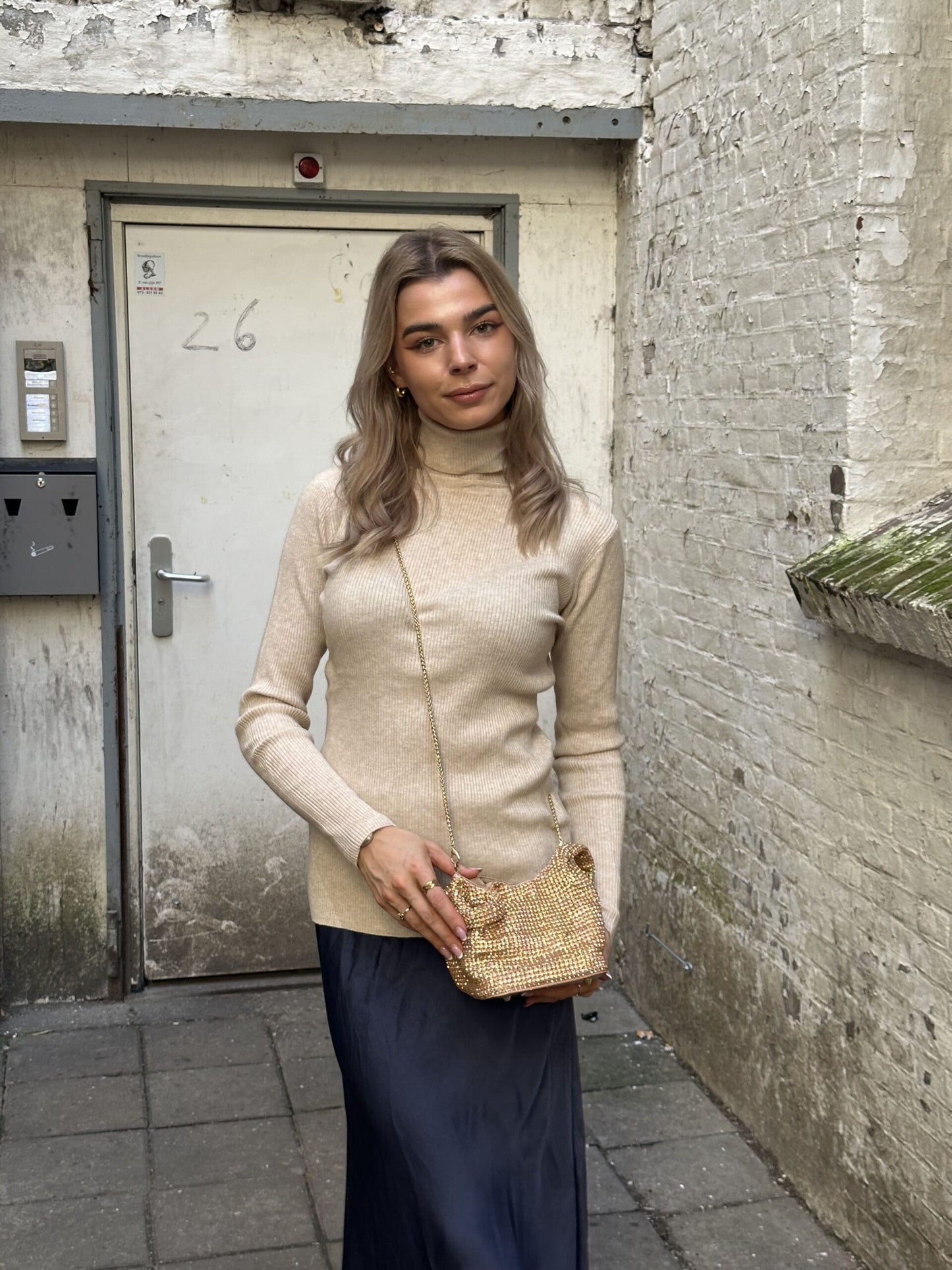 Bucket Handbag Rhinestone diamond