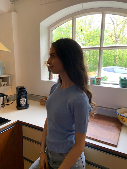 Trui met korte mouwen