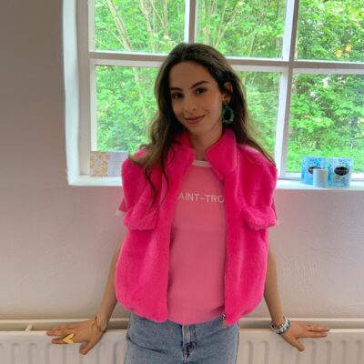 Faux fur bodywarmers
