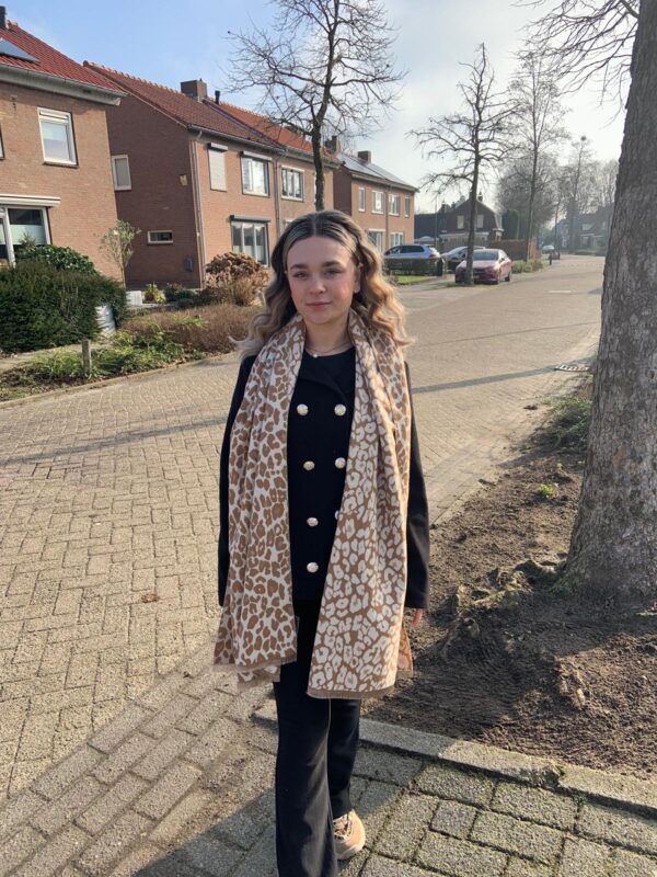 Sjaals Leopard double-sized - Afbeelding 3