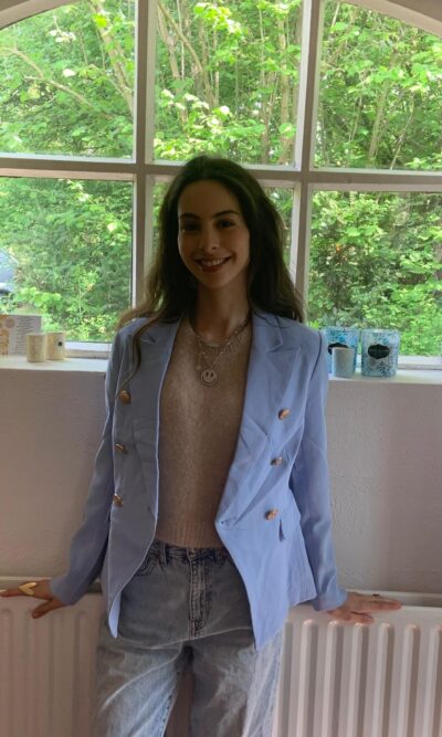 Blazer lichtblauw