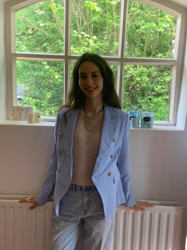 Blazer lichtblauw