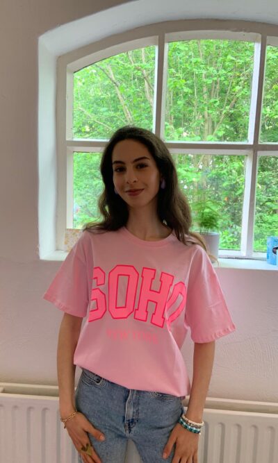 Soho roze T-shirts