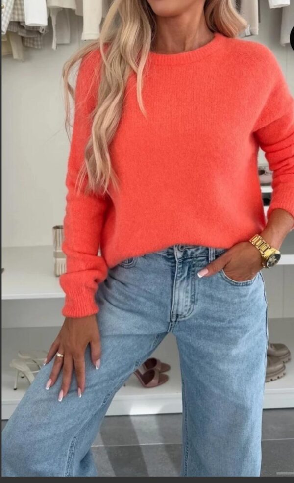 soft fine knit sweater - Afbeelding 2