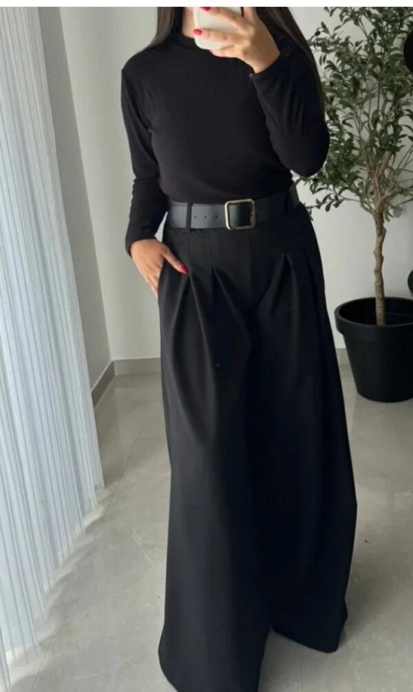 Long fluid pantalon
