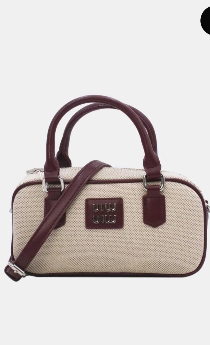 Burgundy Petit handtas