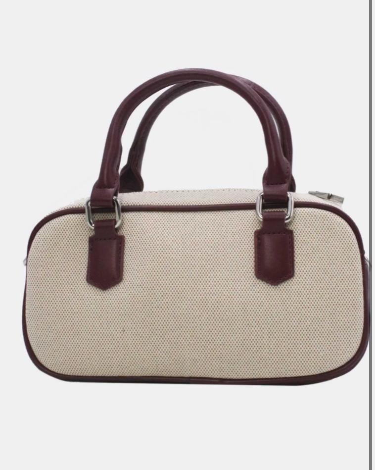Burgundy Petit handtas - Afbeelding 3