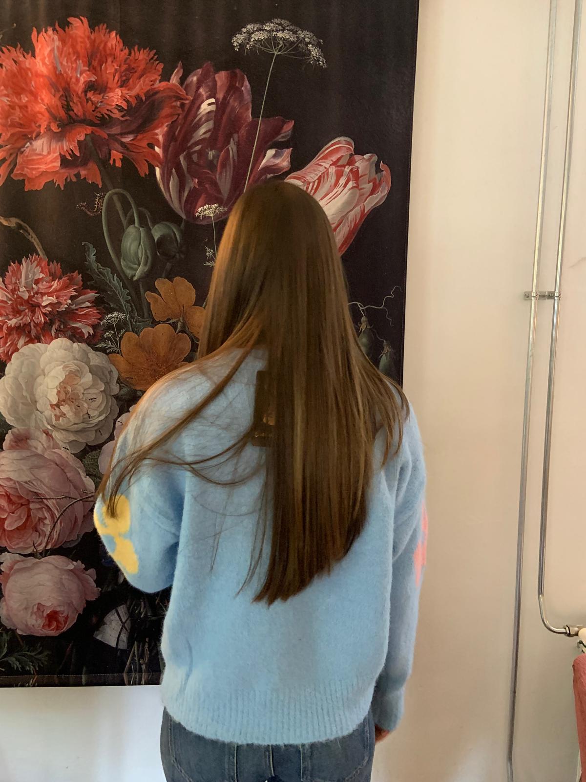 Trui flowers - Afbeelding 4