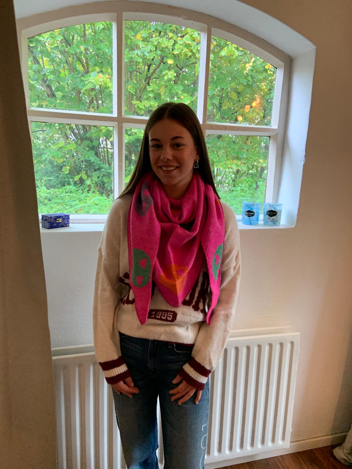 Smiley driehoek sjaals - Afbeelding 3