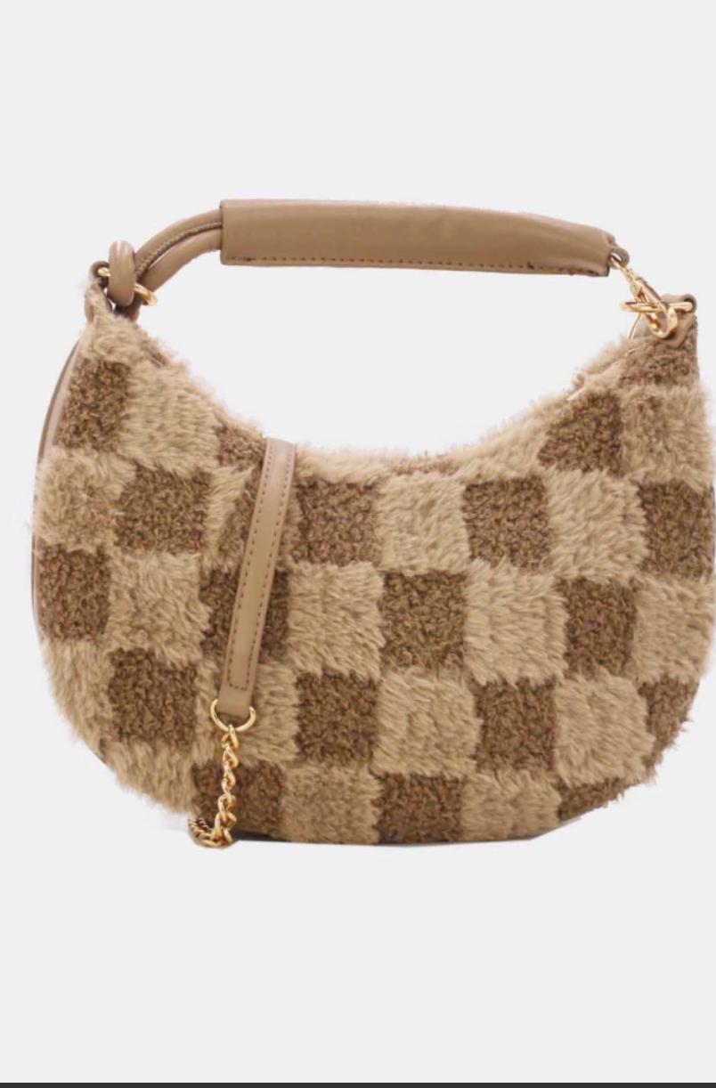 Fauc Fur tas Camel - Afbeelding 2