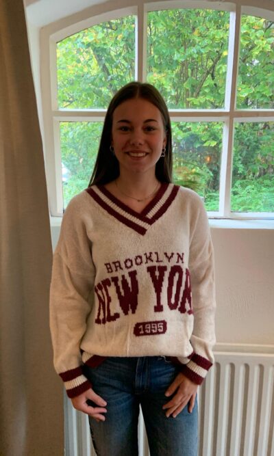 New-York gebreide trui
