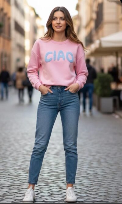 Ciao sweater roze shadow