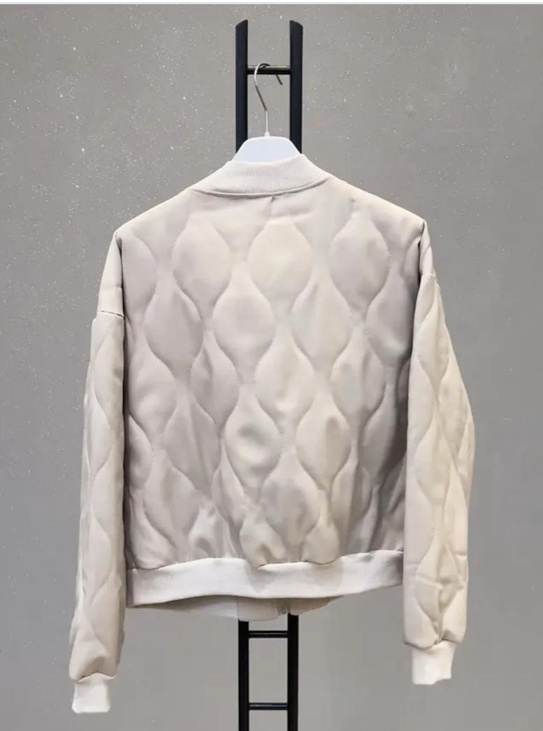 Beige bomberjack - Afbeelding 3